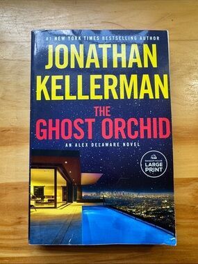 🦋2/$10  LARGE PRINT EDITION  The Ghost Orchid #39 in Alex Delaware Series